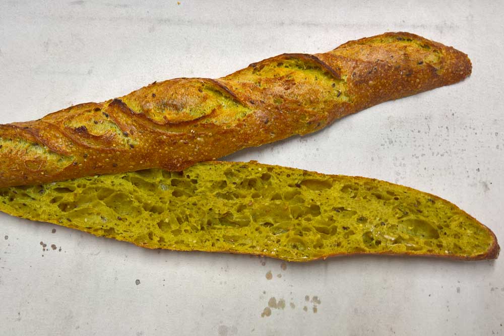 Le Fournil de MarYann - Baguette graines curry
